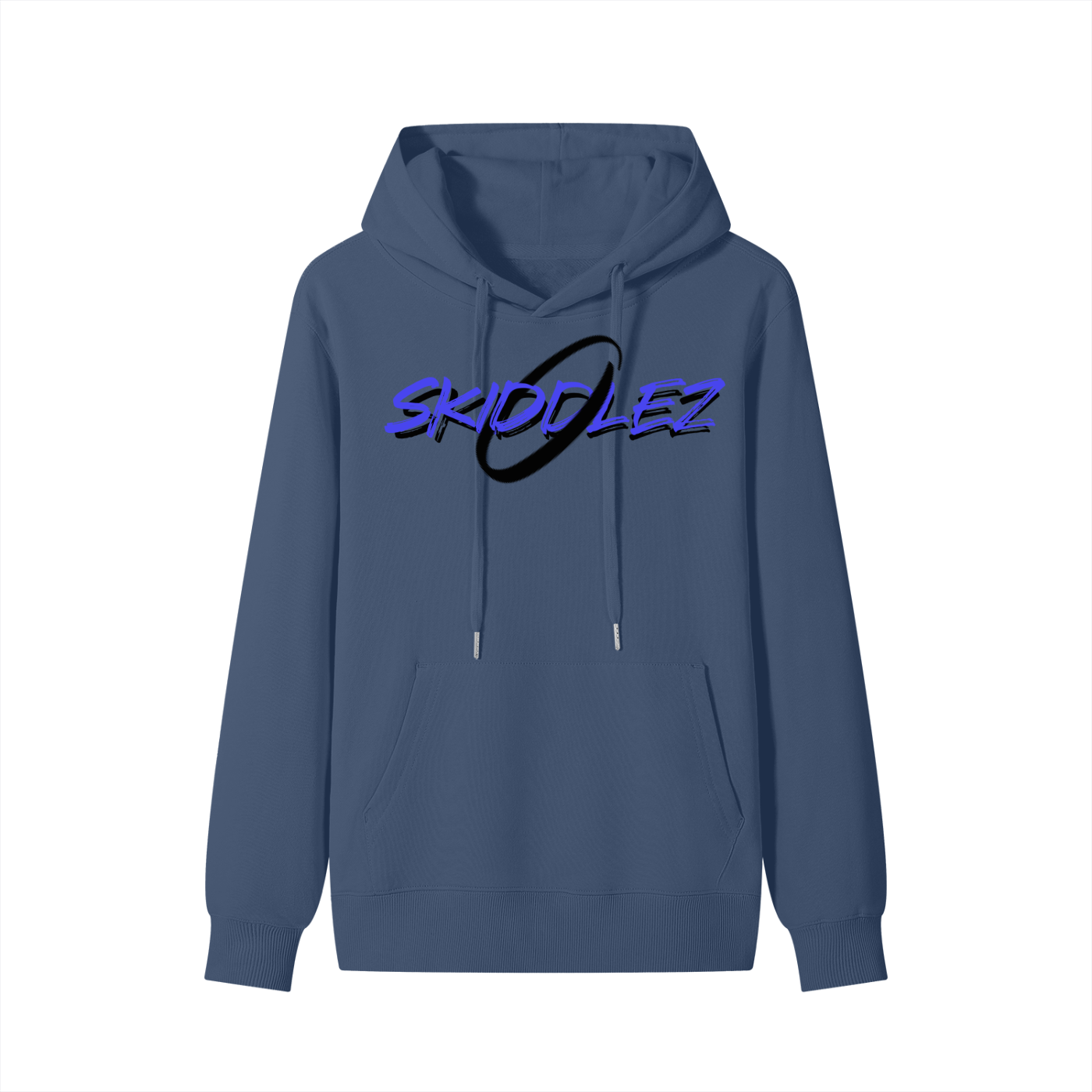 Unisex, light blue, cotton, Skiddlez ring hoodie