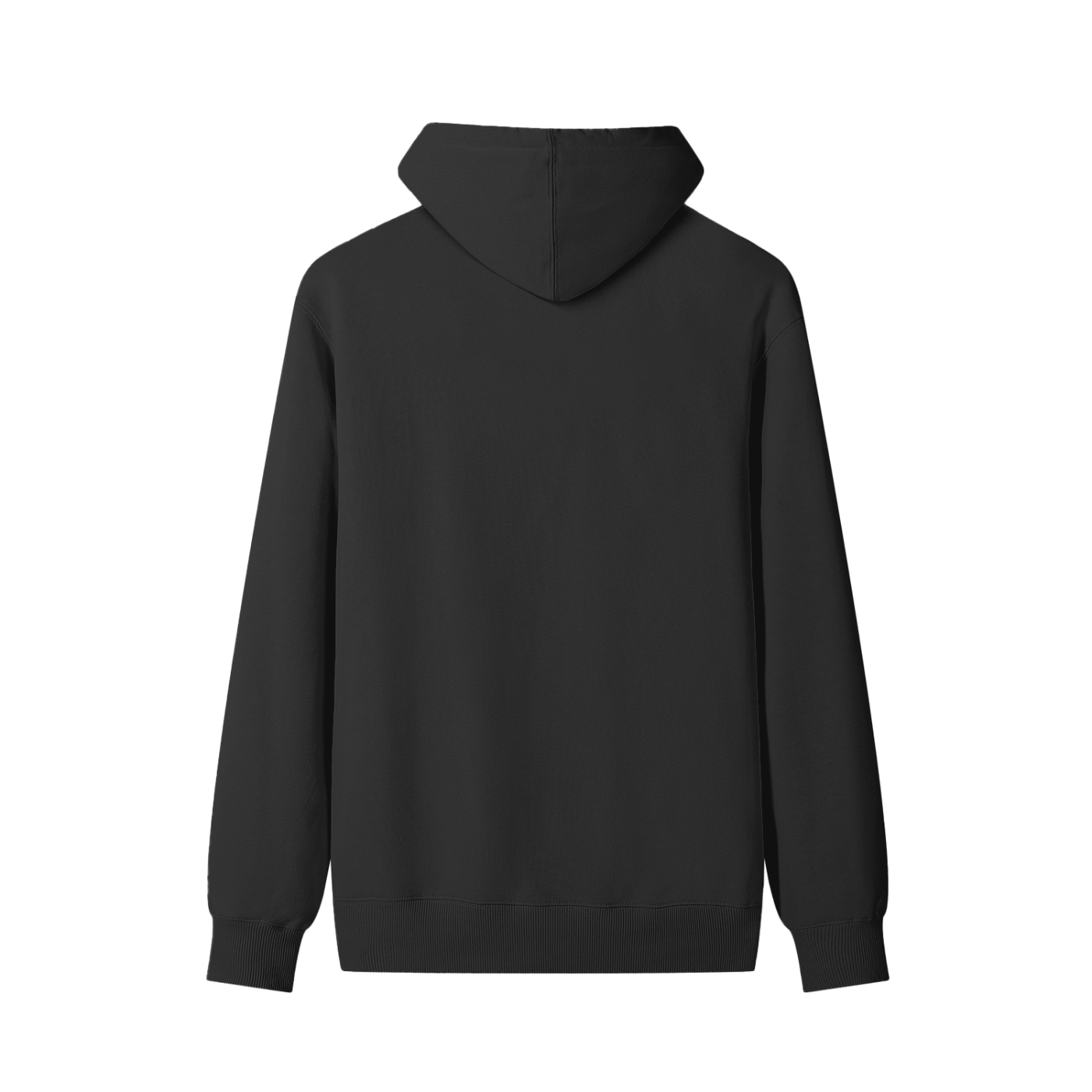 Unisex, black, cotton, Skiddlez logo hoodie